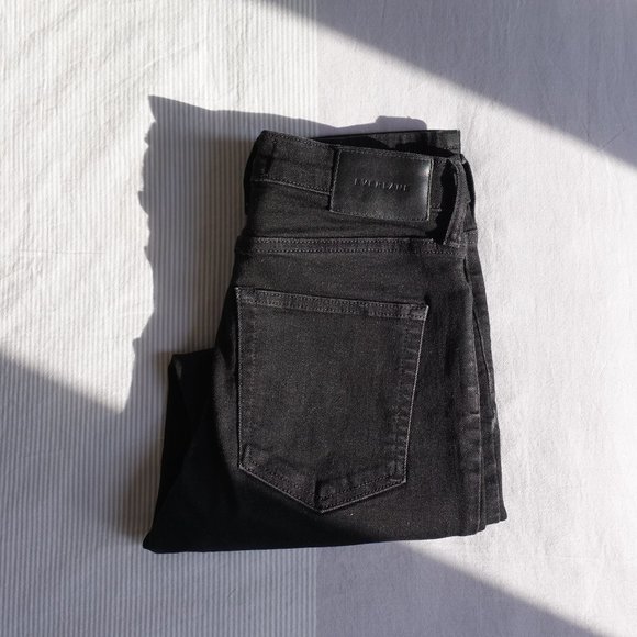 Everlane Black Straight Leg Pants - Picture 3 of 13